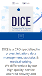 Mobile Screenshot of dice-cro.com